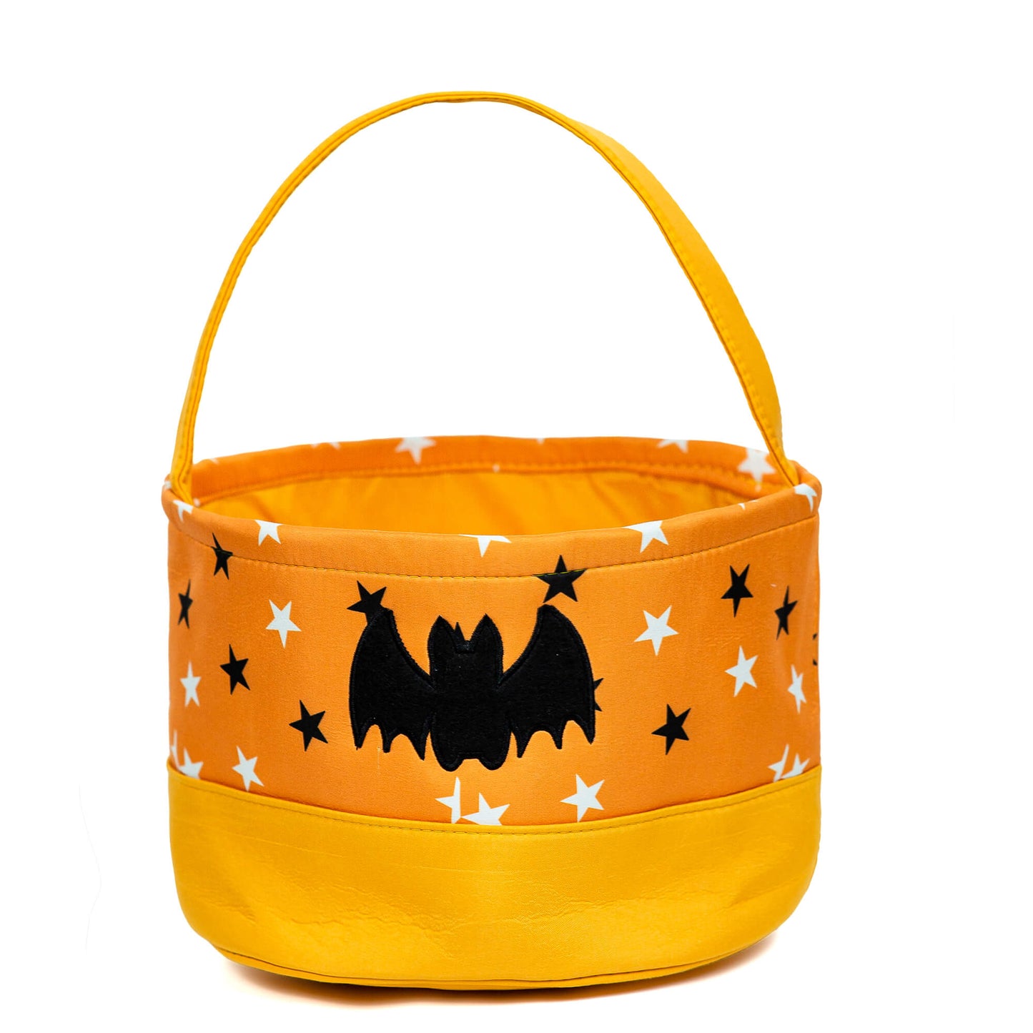 Halloween Canvas Bucket for Kids- Bat - MTWORLDKIDS.COM