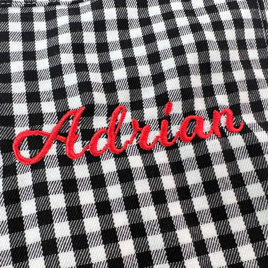 Personalized Kid’s Apron with Embroidery Name Gifts for Girls - MTWORLDKIDS.COM