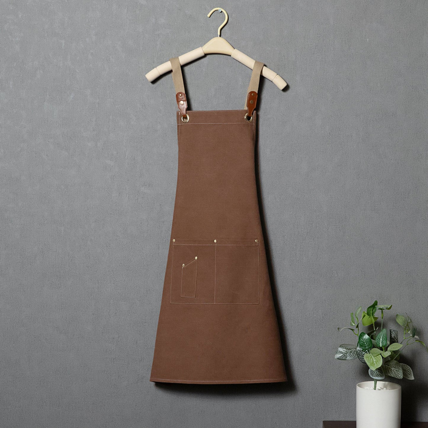Personalized Canvas Apron for Culinary Experts - MTWORLDKIDS.COM
